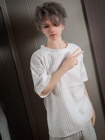 F4611-165cm/5ft5-36.5kg フェムボーイ フルサイズ セックス シリコン製男性セックス人形 | Qita 人形