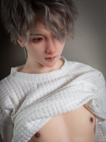 F4611-165cm/5ft5-36.5kg フェムボーイ フルサイズ セックス シリコン製男性セックス人形 | Qita 人形