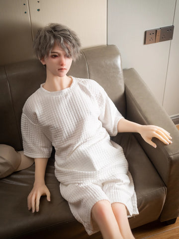 F4611-165cm/5ft5-36.5kg フェムボーイ フルサイズ セックス シリコン製男性セックス人形 | Qita 人形