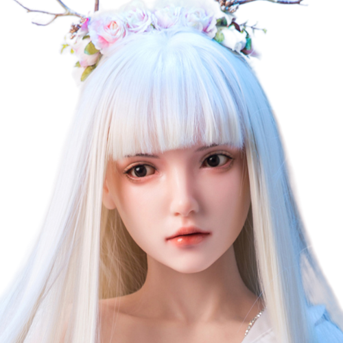 H155- Silicone Sex Doll Head｜Qita Doll head