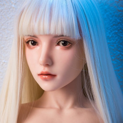 H155- Silicone Sex Doll Head｜Qita Doll head