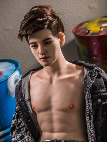 F112- Edward Golden Hair Fantasy Prince 165cm Búp bê tình dục nam-búp bê qita 