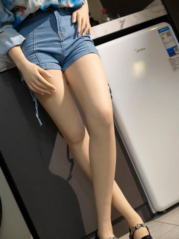 F7710-166cm(5.4ft)-35kg Real Silicone Medium Breast Asian Sex Doll Una｜Qita Doll