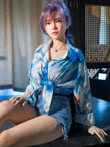 F7710-166cm(5.4ft)-35kg Real Silicone Medium Breast Asian Sex Doll Una｜Qita Doll