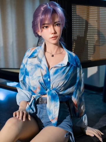 F7710-166cm(5.4ft)-35kg Real Silicone Medium Breast Asian Sex Doll Una｜Qita Doll