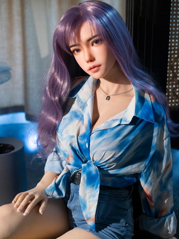 F7710-166cm(5.4ft)-35kg Real Silicone Medium Breast Asian Sex Doll Una｜Qita Doll