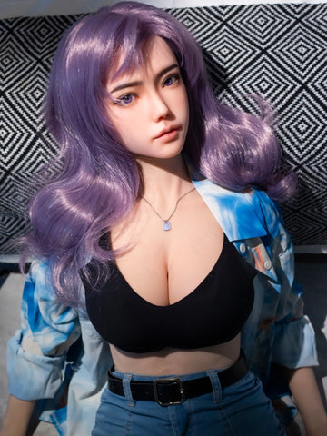 F7710-166cm(5.4ft)-35kg Real Silicone Medium Breast Asian Sex Doll Una｜Qita Doll