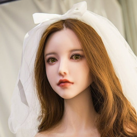 H142  Silicone Sex Doll Head  ｜Qita Doll head