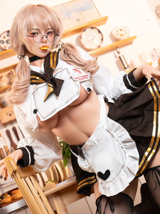 F9493- 160cm(5ft3)-35kg E Cup Silicone Life Like Sex Dolls丨Doll senior