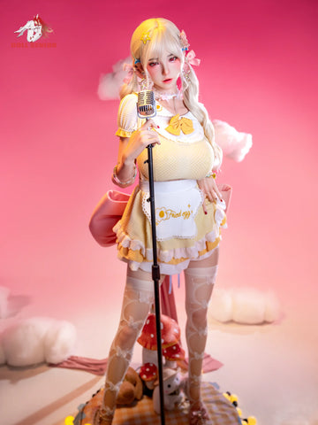 F9256- 170cm(5ft7)-43kg G Cup Silicone ROS Gel Breast full body sex doll丨Doll senior