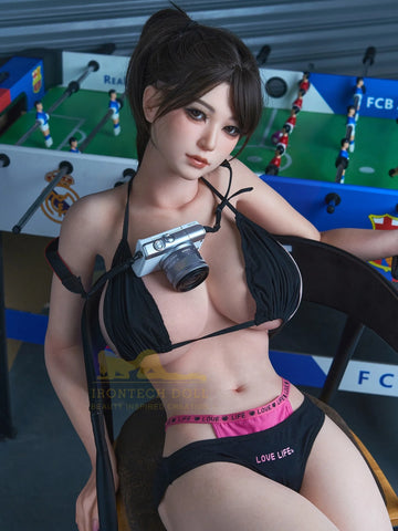 F6148- 158cm/5ft2-35kg G Cup Asian Realistic Silicone Sex Doll | Irontech Doll