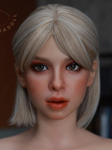 H375 ROS Silicone Sex Doll Head丨Galatea Doll Head