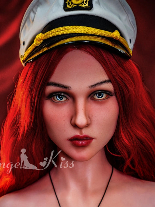 H266  Silicone Sex Doll Head丨Angel Kiss Doll Head