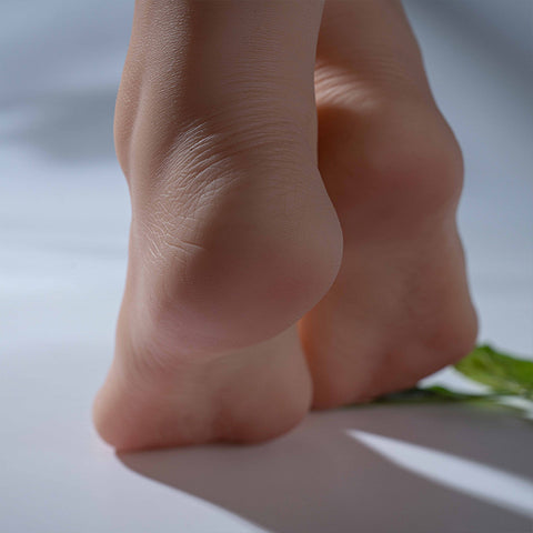 V334 - 1:1 Lifelike Silicone Real Foot Fetish Toy