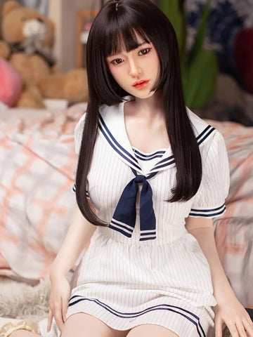 F5002-160cm/5ft3 D Cup Umi Asian Uniform Silicone Sex Doll | JX Doll