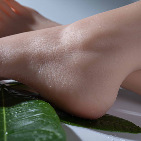 V334 - 1:1 Lifelike Silicone Real Foot Fetish Toy