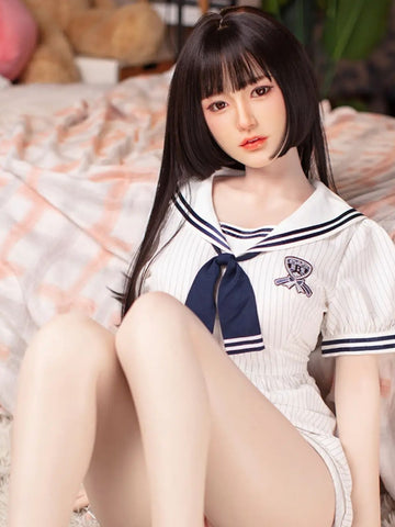 F5002-160cm/5ft3 D Cup Umi Asian Uniform Silicone Sex Doll | JX Doll