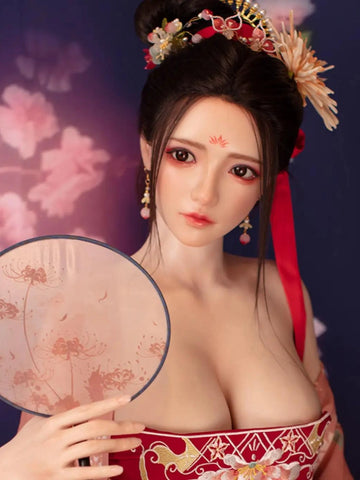 F5106-150cm/4ft9 D Cup Qi Chinese Sexy Silicone Sex Doll｜JX Doll