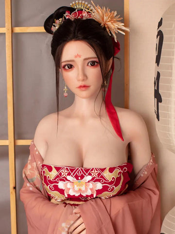 F5106-150cm/4ft9 D Cup Qi Chinese Sexy Silicone Sex Doll｜JX Doll