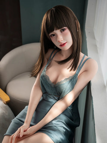 F9130—156cm/5ft2-26kg Runa B Cup Premium Japanese ROS Silicone Robot Sex Doll【weight loss】 | Jiusheng Doll