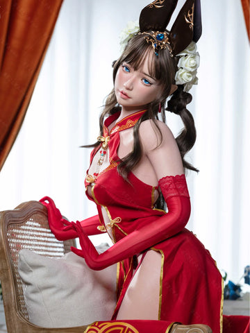 F5947-155Rcm(5.12ft)-32.5kg 2.2 A Cup Silicone Adult Asian Sex Doll｜Bezlya Doll