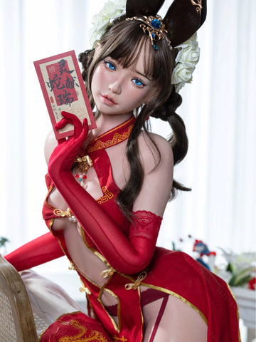 F5947-155Rcm(5.12ft)-32.5kg 2.2 A Cup Silicone Adult Asian Sex Doll｜Bezlya Doll