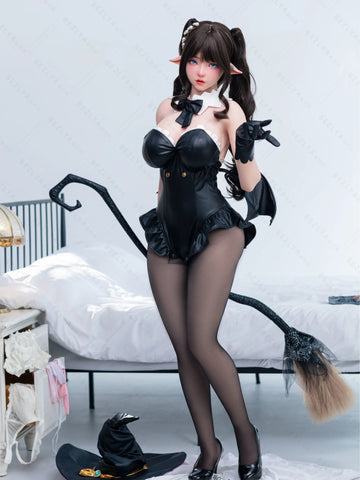 F9381-155Mcm(5.1ft)-40kg 2.0+ G Cup Mini Silicone Head Asian Chinese Fuck Dolls｜Aitia Doll