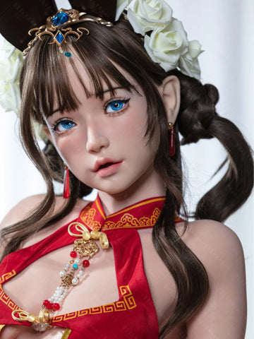 F5947-155Rcm(5.12ft)-32.5kg 2.2 A Cup Silicone Adult Asian Sex Doll｜Bezlya Doll