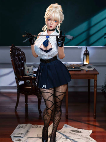 F9299-157cm(5.2ft)-36.2kg 2.2cf K Cup ROS Asian Chinese Silicone real life size sex doll｜AITIA Doll