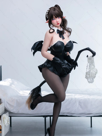 F9381-155Mcm(5.1ft)-40kg 2.0+ G Cup Mini Silicone Head Asian Chinese Fuck Dolls｜Aitia Doll