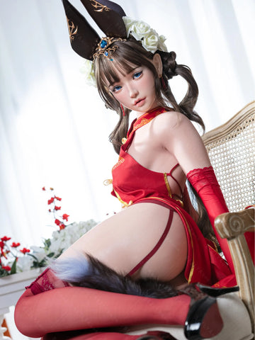 F5947-155Rcm(5.12ft)-32.5kg 2.2 A Cup Silicone Adult Asian Sex Doll｜Bezlya Doll