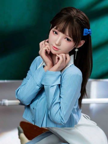 F9288-164cm(5.5ft)-41kg 2.2u C Cup Asian Real ROS Silicone living sex doll｜AITIA Doll