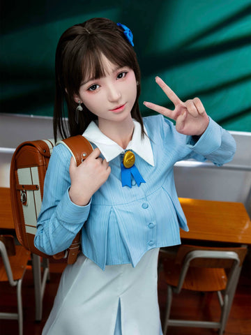 F9288-164cm(5.5ft)-41kg 2.2u C Cup Asian Real ROS Silicone living sex doll｜AITIA Doll