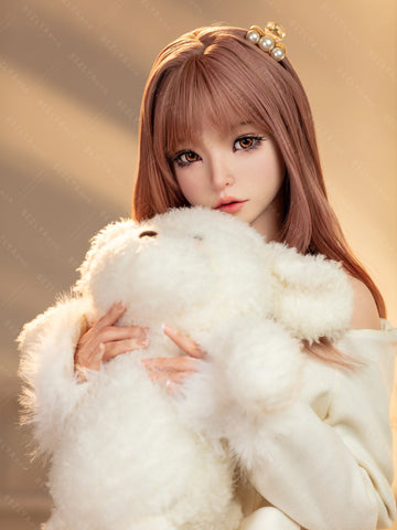 F9294-163Mcm(5.4ft)-35.8kg 2.2cf D Cup Mini ROS Silicone Asian Anime full size sex doll｜AITIA Doll