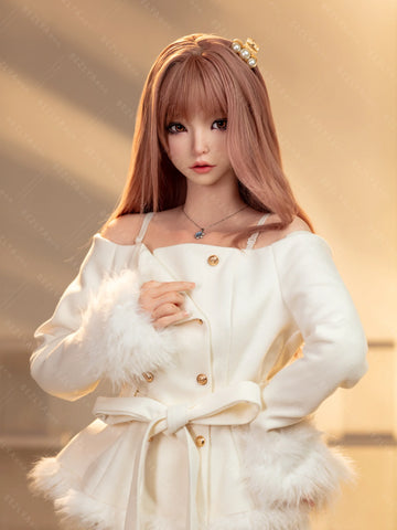 F9294-163Mcm(5.4ft)-35.8kg 2.2cf D Cup Mini ROS Silicone Asian Anime full size sex doll｜AITIA Doll