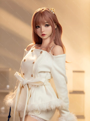 F9294-163Mcm(5.4ft)-35.8kg 2.2cf D Cup Mini ROS Silicone Asian Anime full size sex doll｜AITIA Doll