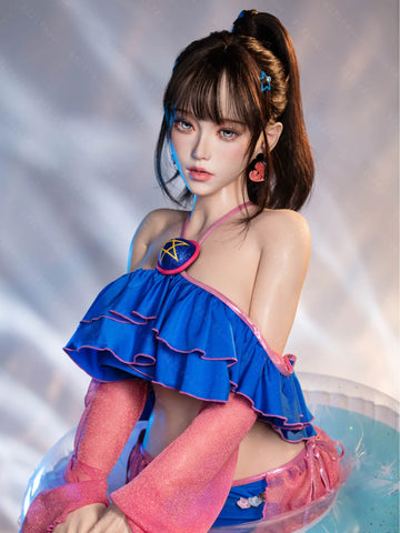 F5933-155Mcm(5.1ft)-38kg 2.2cf E Cup Mini ROS Silicone Asian Anime celebrity Sex Doll｜Bezlya Doll