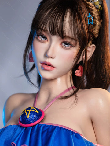 F5933-155Mcm(5.1ft)-38kg 2.2cf E Cup Mini ROS Silicone Asian Anime celebrity Sex Doll｜Bezlya Doll