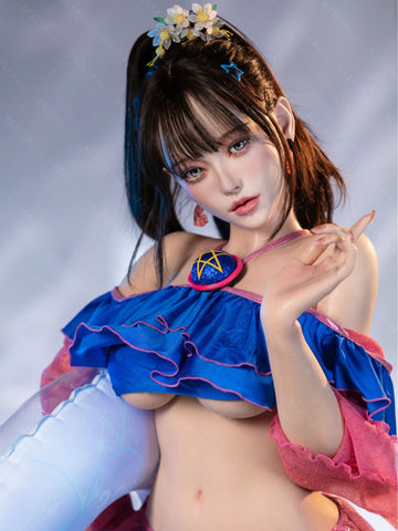 F5933-155Mcm(5.1ft)-38kg 2.2cf E Cup Mini ROS Silicone Asian Anime celebrity Sex Doll｜Bezlya Doll