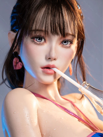 F5933-155Mcm(5.1ft)-38kg 2.2cf E Cup Mini ROS Silicone Asian Anime celebrity Sex Doll｜Bezlya Doll