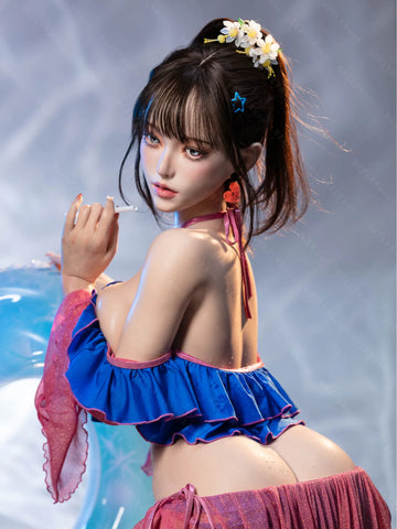 F5933-155Mcm(5.1ft)-38kg 2.2cf E Cup Mini ROS Silicone Asian Anime celebrity Sex Doll｜Bezlya Doll