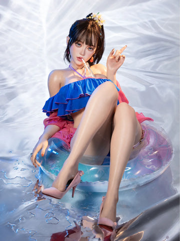 F5933-155Mcm(5.1ft)-38kg 2.2cf E Cup Mini ROS Silicone Asian Anime celebrity Sex Doll｜Bezlya Doll