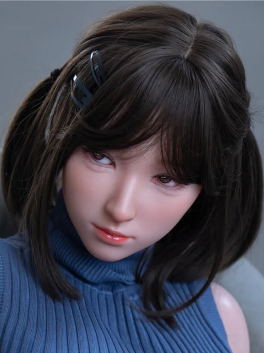 H792 Sex Doll Head-Silicone-youthful Japanese girl【Irontech Doll Head】