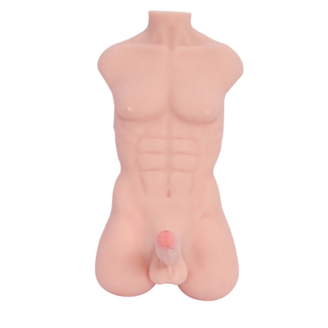 T265-22lb Big Coke  Dick Male Sex Dolls Torso Dildo For Women|QSX