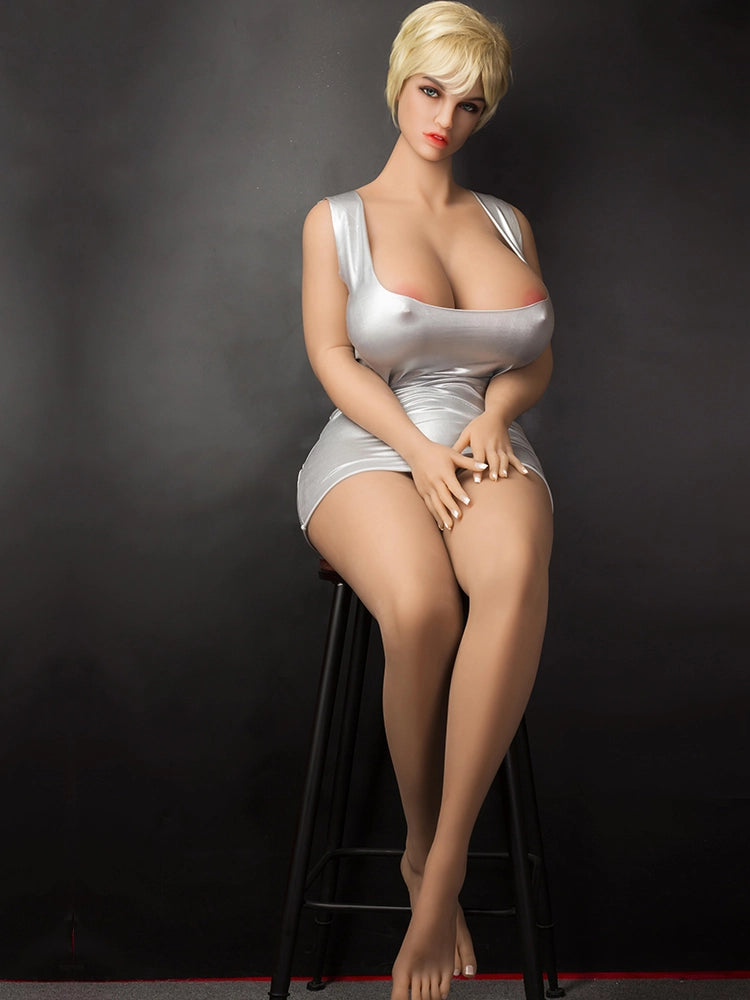 F3849-163cm/5ft3 N Cup Classical Blonde Oil Painting Style TPE Sex Doll | HR Doll