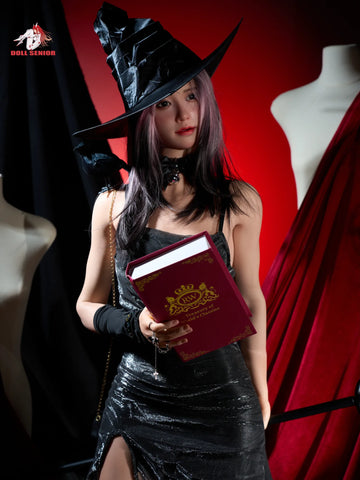 F9180- 165cm(5ft4)-35kg B Cup Silicone Halloween Flat Chest Sex Doll Vigina丨Doll senior