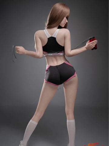 F8547 -158cm/5ft2-28kg  D Cup Silicone Asian Full Size Sex Doll Bid| Top Fire Doll