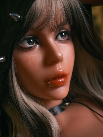 F7606-164cm(5.4ft) 36kg D Cup Realistic Movable Jaw Head+TPE Body Sex Doll丨SY Doll