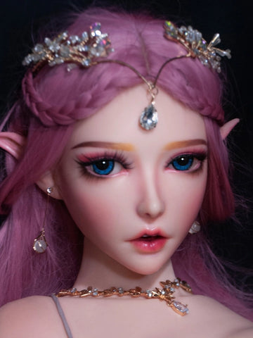 H531 Silicone Anime Sex Doll Head｜Elsa Babe Head