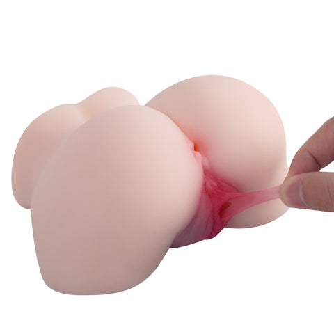 A320-(2.2lb)Fake Booty Pussy and Anal Mini Ass Doll Cheap Sex Toys